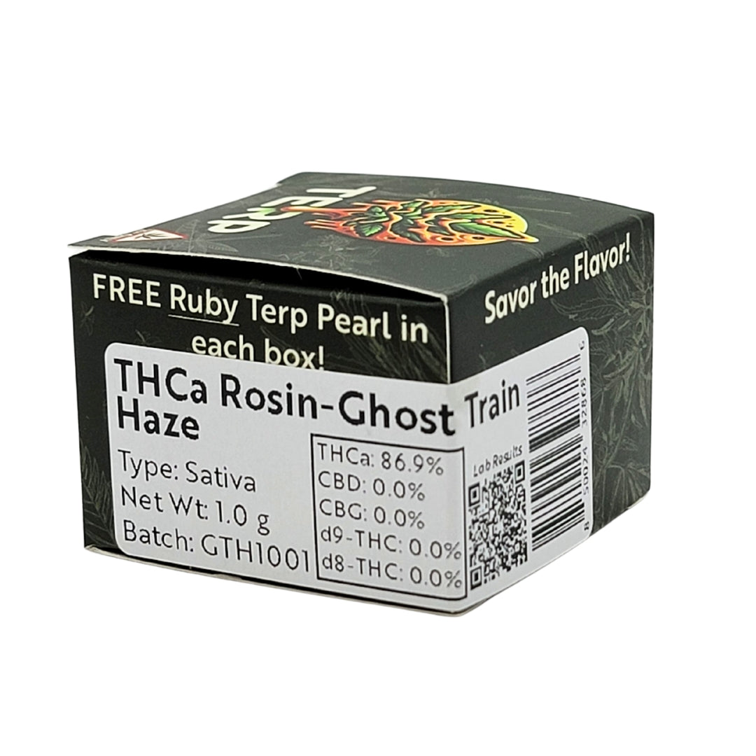 Rosin THCA Concentrate | Ghost Train Haze (Sativa) | 1 gram by Smoke Drop - view 2 | Buddy Brandz