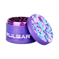 Load image into Gallery viewer, Pulsar Design Series Grinder with Side Art - Candy Floss / 4pc / 2.5" by Smoke Drop - view 4 | Buddy Brandz
