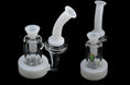 Cargar la imagen en la vista de la galería, Space King Glass - 'Space Vortex' Recycler Bong by Space King - view 7 | Buddy Brandz

