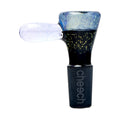 Load image into Gallery viewer, Cheech Glass 2" Transparent Dichro Glass Bowl by Smoke Drop - view 4 | Buddy Brandz
