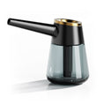 Load image into Gallery viewer, Vessel Element Hand Bubbler [Black] by Smoke Drop | Buddy Brandz
