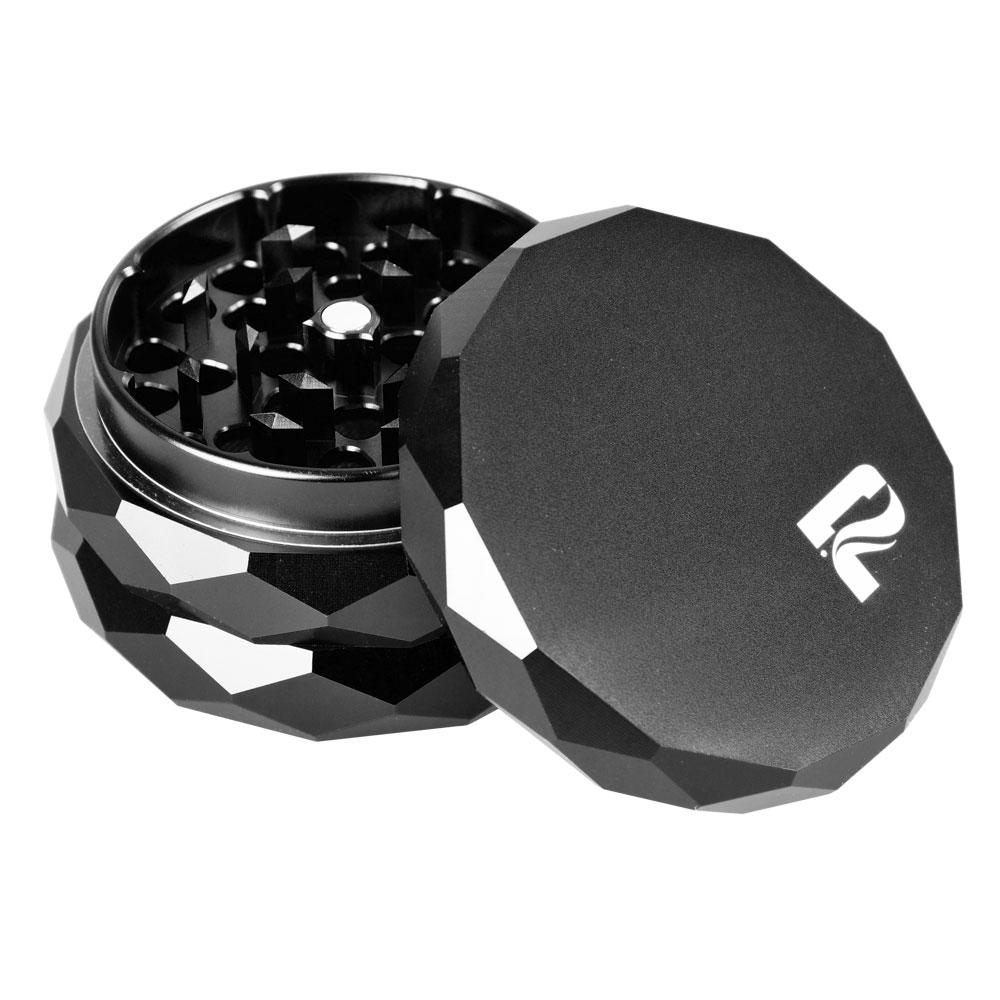 Pulsar Diamond Faceted Aluminum Herb Grinder by Smoke Drop - view 7 | Buddy Brandz