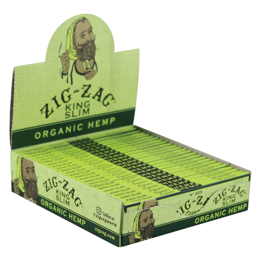 Zig Zag Organic Hemp Rolling Papers by Smoke Drop - view 2 | Buddy Brandz