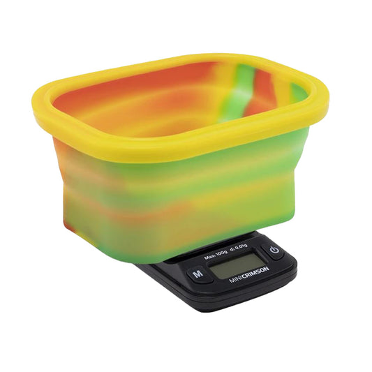 Truweigh Mini Crimson Collapsible Bowl Scale by Smoke Drop | Buddy Brandz | Buddy Brandz