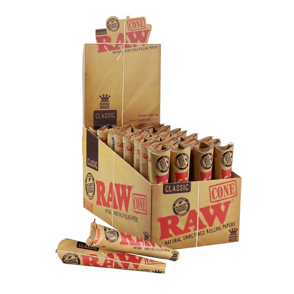 Raw Natural Unrefined Pre-Rolled Cones by Smoke Drop - view 4 | Buddy Brandz