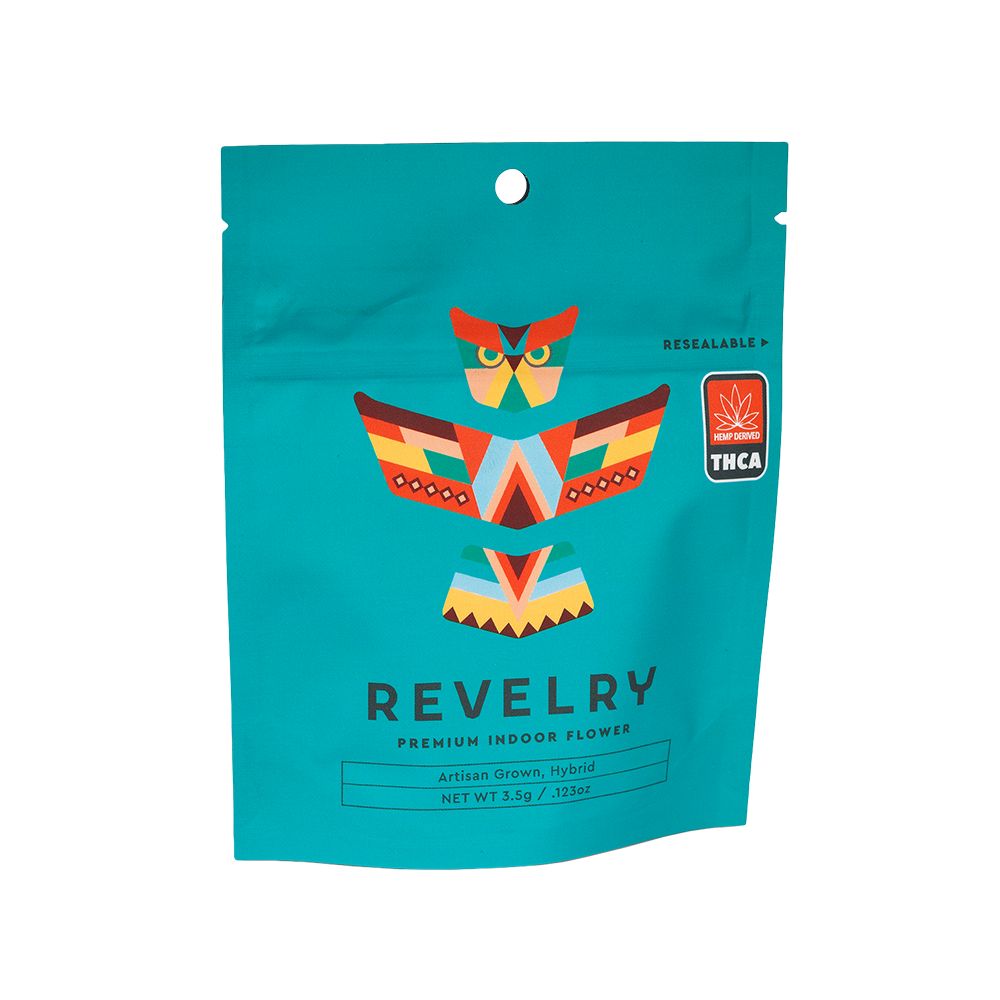 Revelry Premium Indoor THCA Flower | 3.5g by Smoke Drop - view 30 | Buddy Brandz