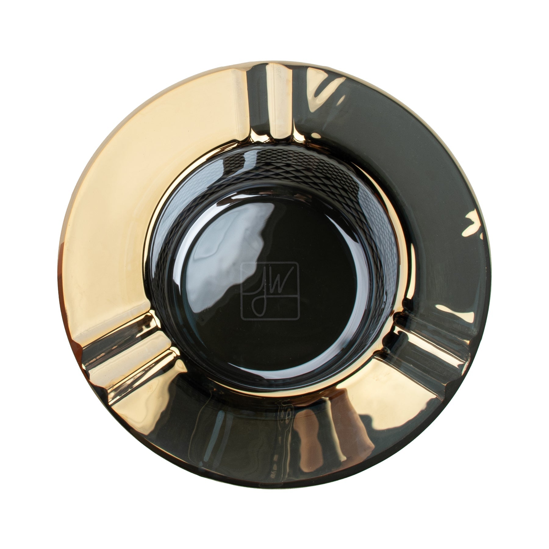 Twenties Collection Ashtray | Gold by Smoke Drop - view 2 | Buddy Brandz