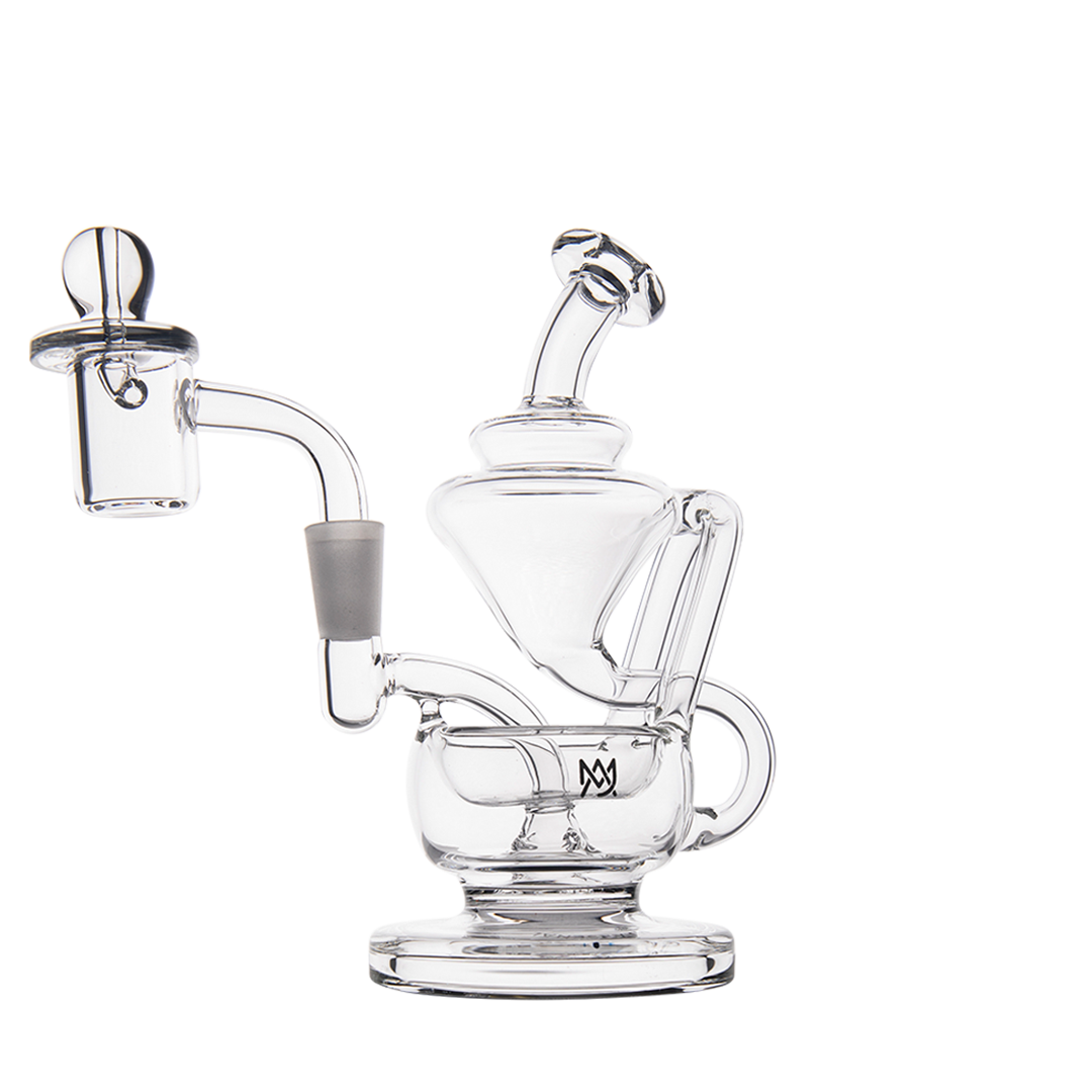 MJ Arsenal Claude Mini Dab Rig by Smoke Drop - view 19 | Buddy Brandz
