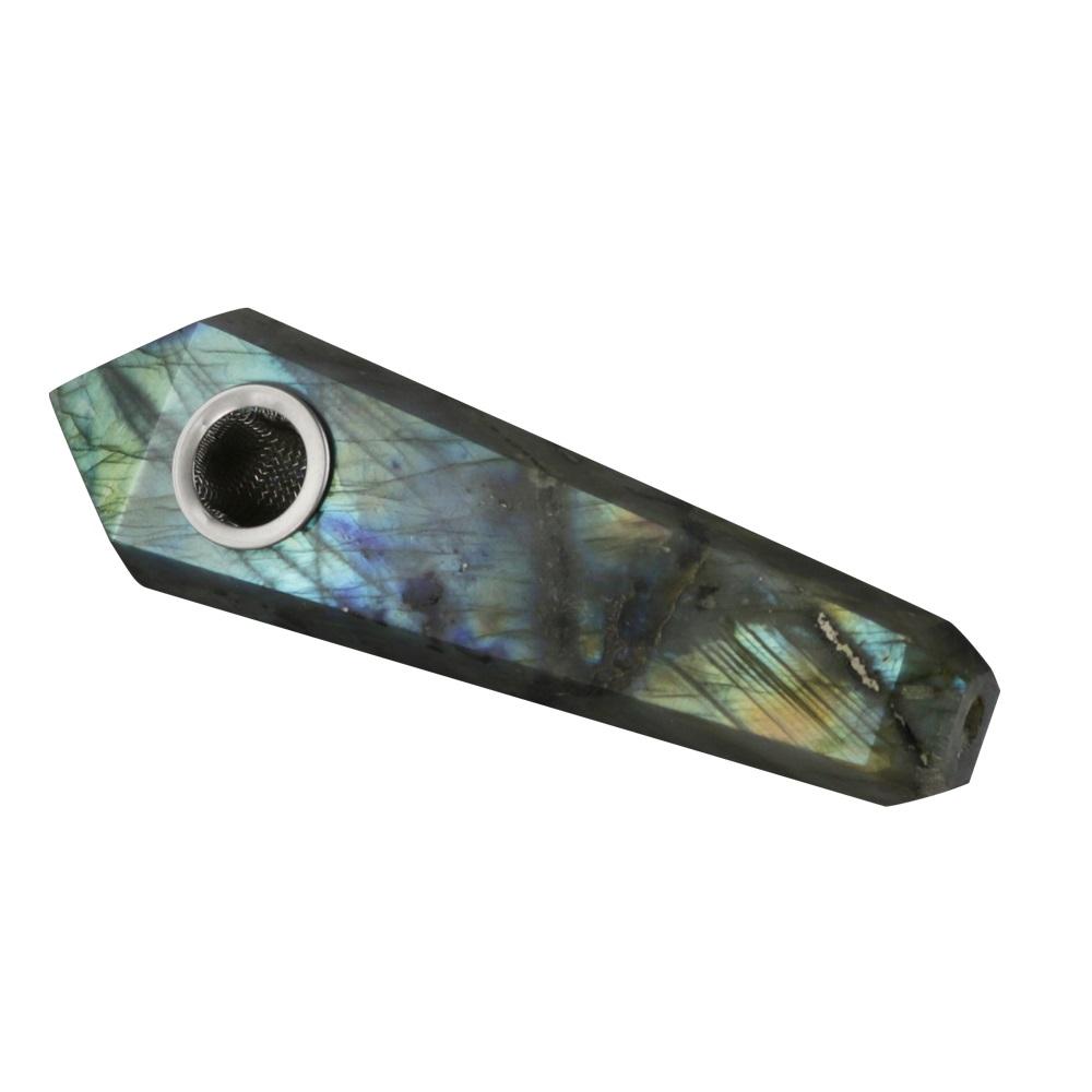 Gemstone Hand Pipe by Smoke Drop - view 13 | Buddy Brandz