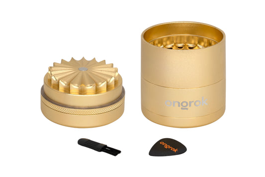 Ongrok Mini 5 Piece, Flower Petal Toothless Grinder (2.2 inch) by Smoke Drop | Buddy Brandz | Buddy Brandz