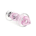 Load image into Gallery viewer, Pulsar Love Machine Puffco Peak/Pro Glass Bubbler Attachment - 4.75" by Smoke Drop - view 3 | Buddy Brandz
