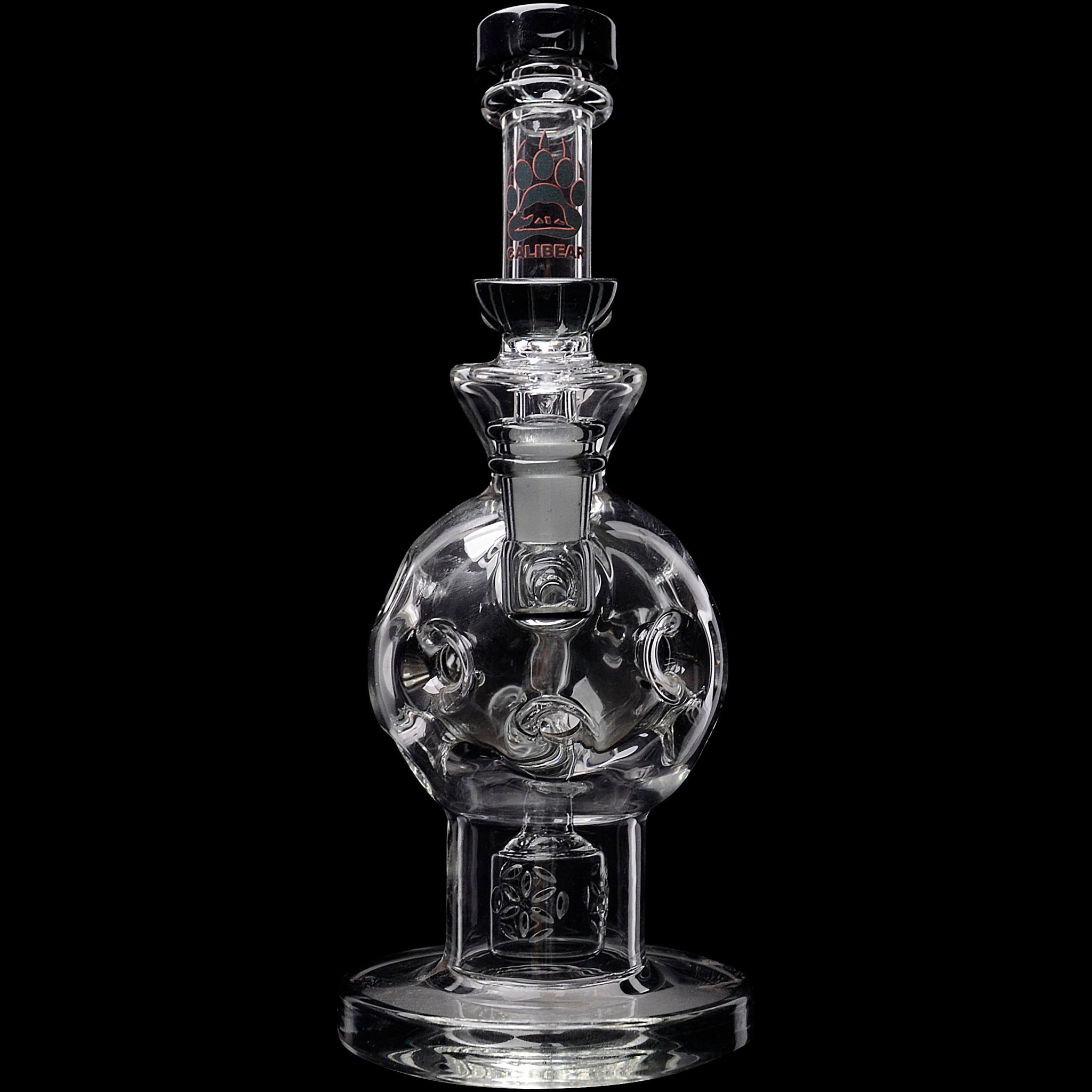 Calibear Exosphere Seed Of Life Dab Rig by Smoke Drop - view 2 | Buddy Brandz