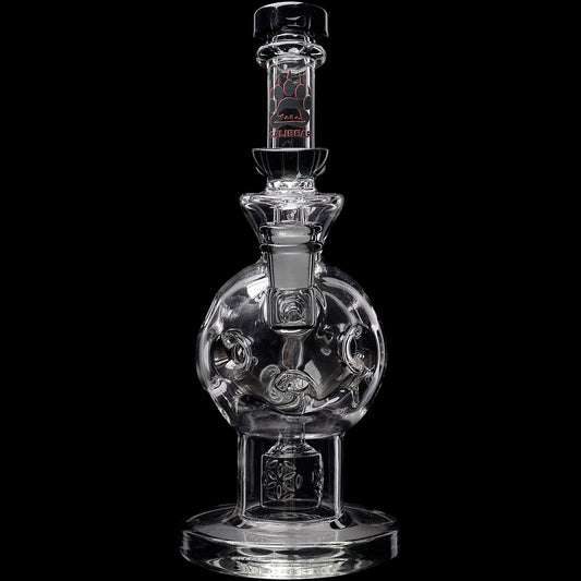 Calibear Exosphere Seed Of Life Dab Rig by Smoke Drop - view 2 | Buddy Brandz - alternate view | Buddy Brandz