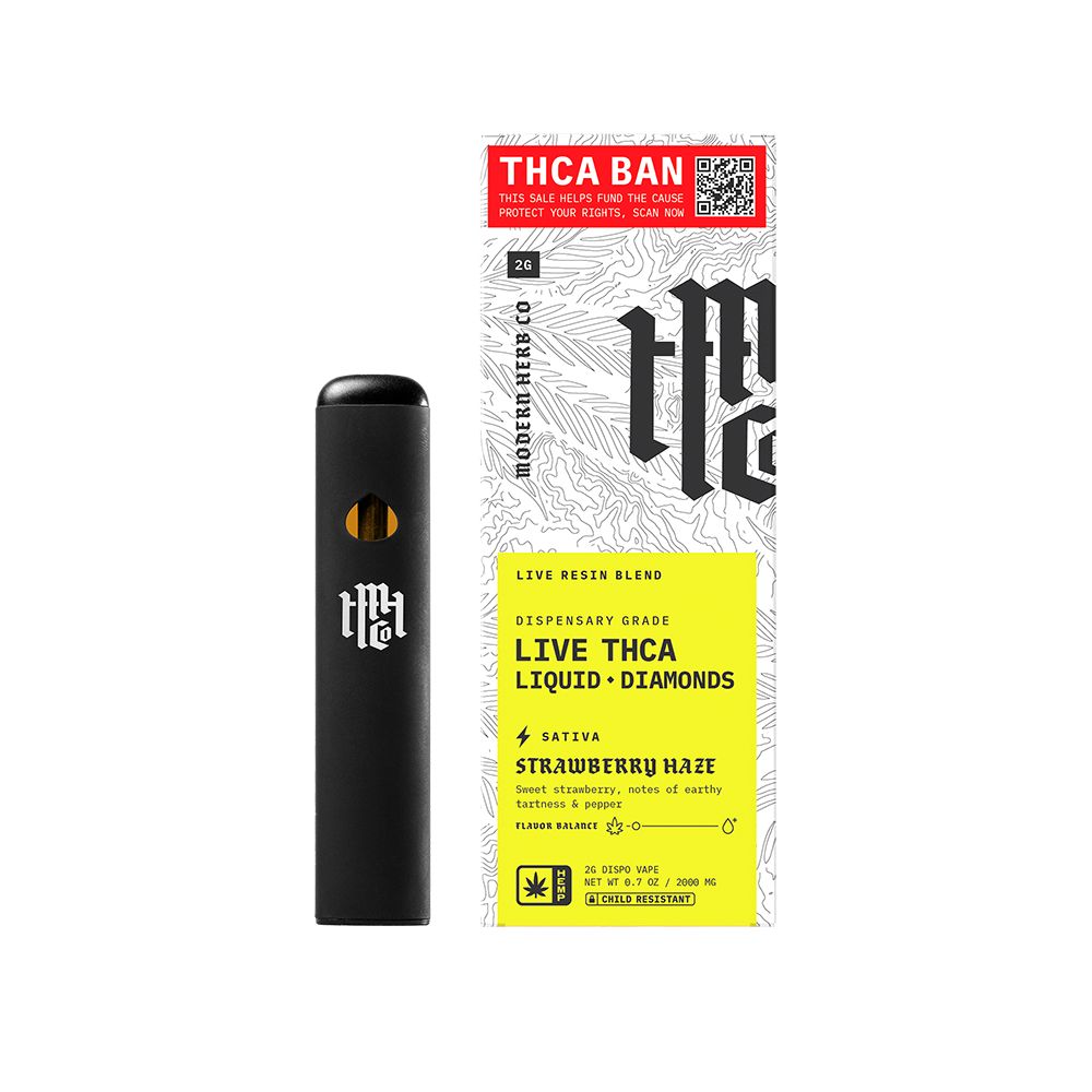 Modern Herb Co SAVE THCA Liquid Diamonds Disposable | 2g by Smoke Drop - view 10 | Buddy Brandz