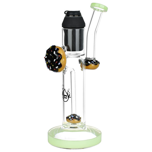 Pulsar Donut Water Pipe For Puffco Proxy | 10" by Smoke Drop - view 2 | Buddy Brandz - alternate view | Buddy Brandz