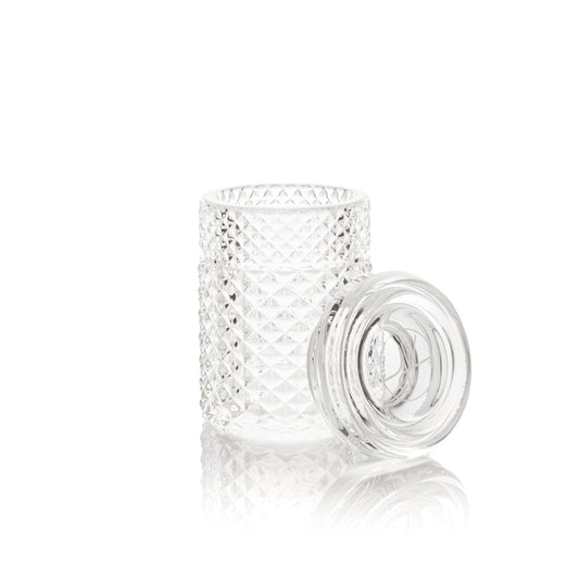 Twenties Collection Jar | Clear by Jane West | Buddy Brandz | Buddy Brandz