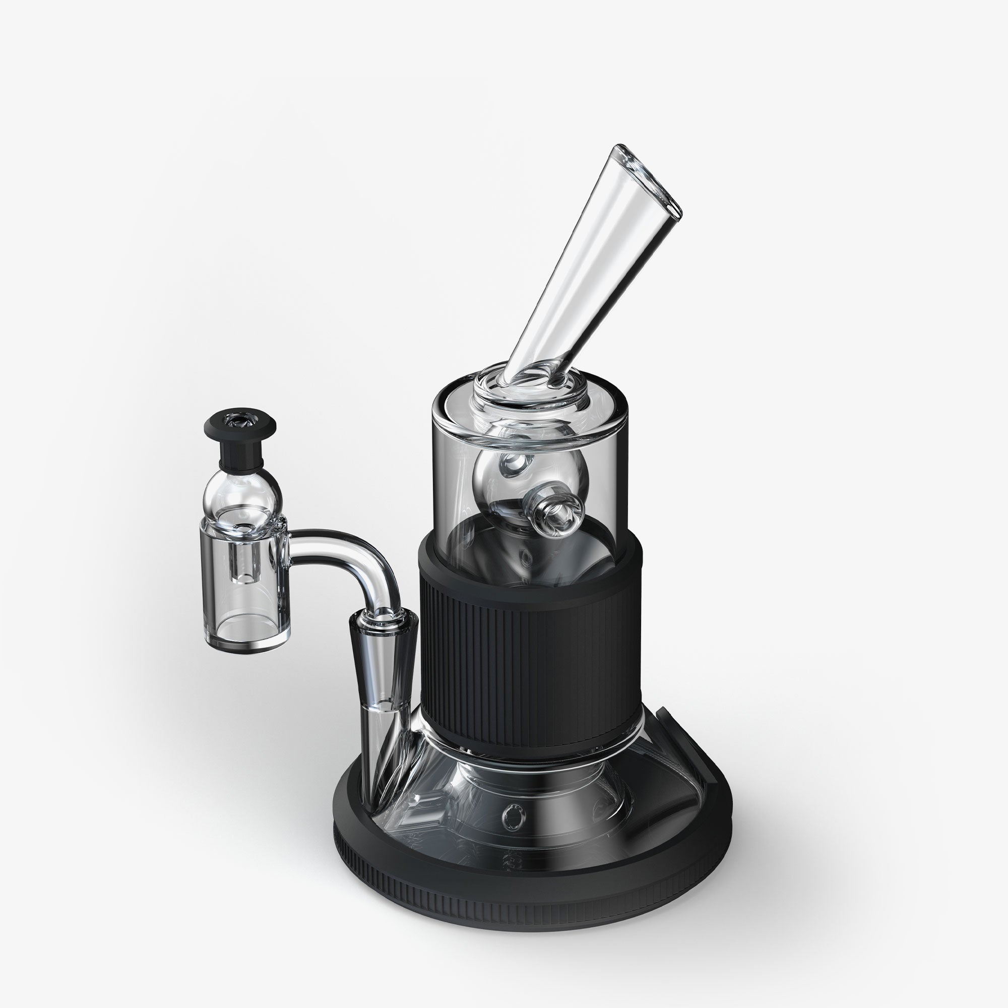 SOFTGLASS TANDEM BALL PERC TOP by Smoke Drop - view 10 | Buddy Brandz