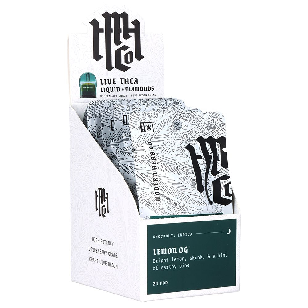 Modern Herb Co Liquid Diamonds THCA Pod | 2g | 6ct Display by Smoke Drop - view 6 | Buddy Brandz