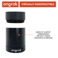 Load image into Gallery viewer, Ongrok Aluminum Metal Storage Jar by Smoke Drop - view 17 | Buddy Brandz
