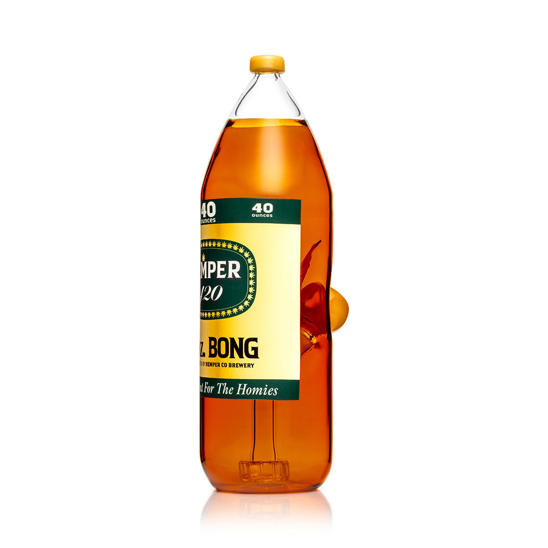 Forty Ounce XL Bong 9.5" by Smoke Drop - view 7 | Buddy Brandz