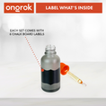 Load image into Gallery viewer, Ongrok Glass Dropper Jars, 6 pack by Smoke Drop - view 5 | Buddy Brandz
