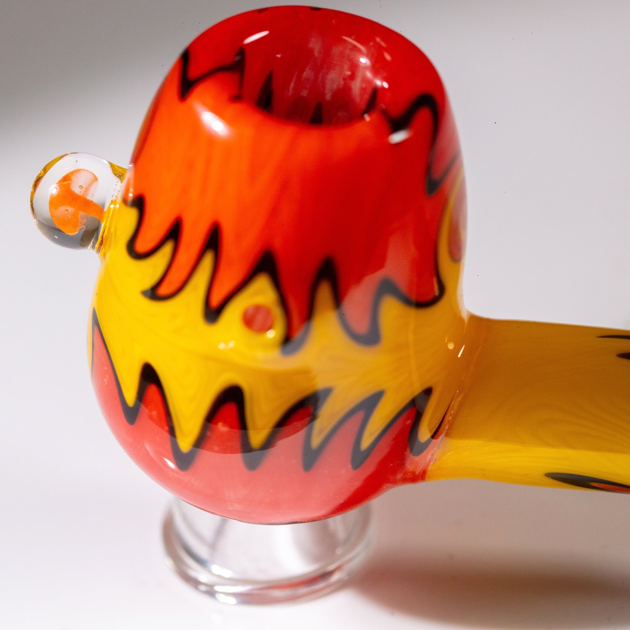Headdy Old School Sherlock w/ Marbles (Various Colors) by Smoke Drop - view 8 | Buddy Brandz