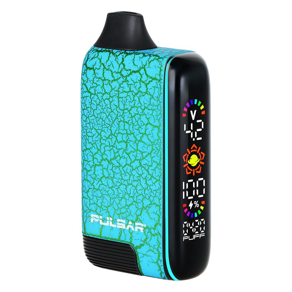 Pulsar 510 DL 5.0 Precision Voltage Control LCD Screen Vape Bar | Crackle Series | 1000mAh by Smoke Drop - view 2 | Buddy Brandz