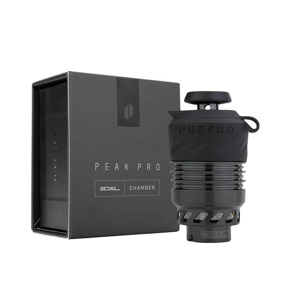 Puffco Peak Pro 3D XL Replacement Chamber - LE Full Black by Smoke Drop - view 2 | Buddy Brandz