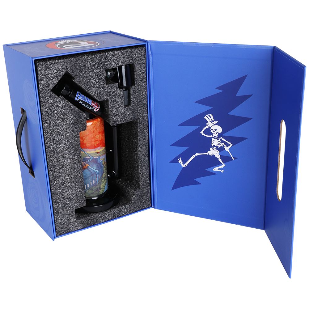 Grateful Dead x Pulsar Inside Print Water Pipe - 8.5" / Boxer by Smoke Drop - view 5 | Buddy Brandz
