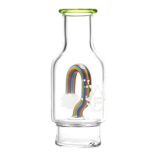 Pulsar Rainbow Resilience Bubbler Attachment for Puffco Peak by Smoke Drop | Buddy Brandz | Buddy Brandz