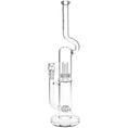 Laad de afbeelding in de Gallery-viewer, Pulsar Kink Neck Double Chamber Chugger Glass Water Pipe - 17.25" / 14mm F
