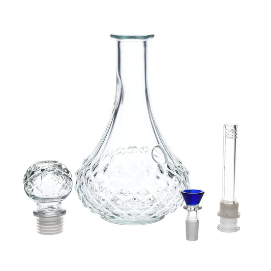 Vintage Decanter Style Glass Water Pipe by Smoke Drop - view 2 | Buddy Brandz - alternate view | Buddy Brandz