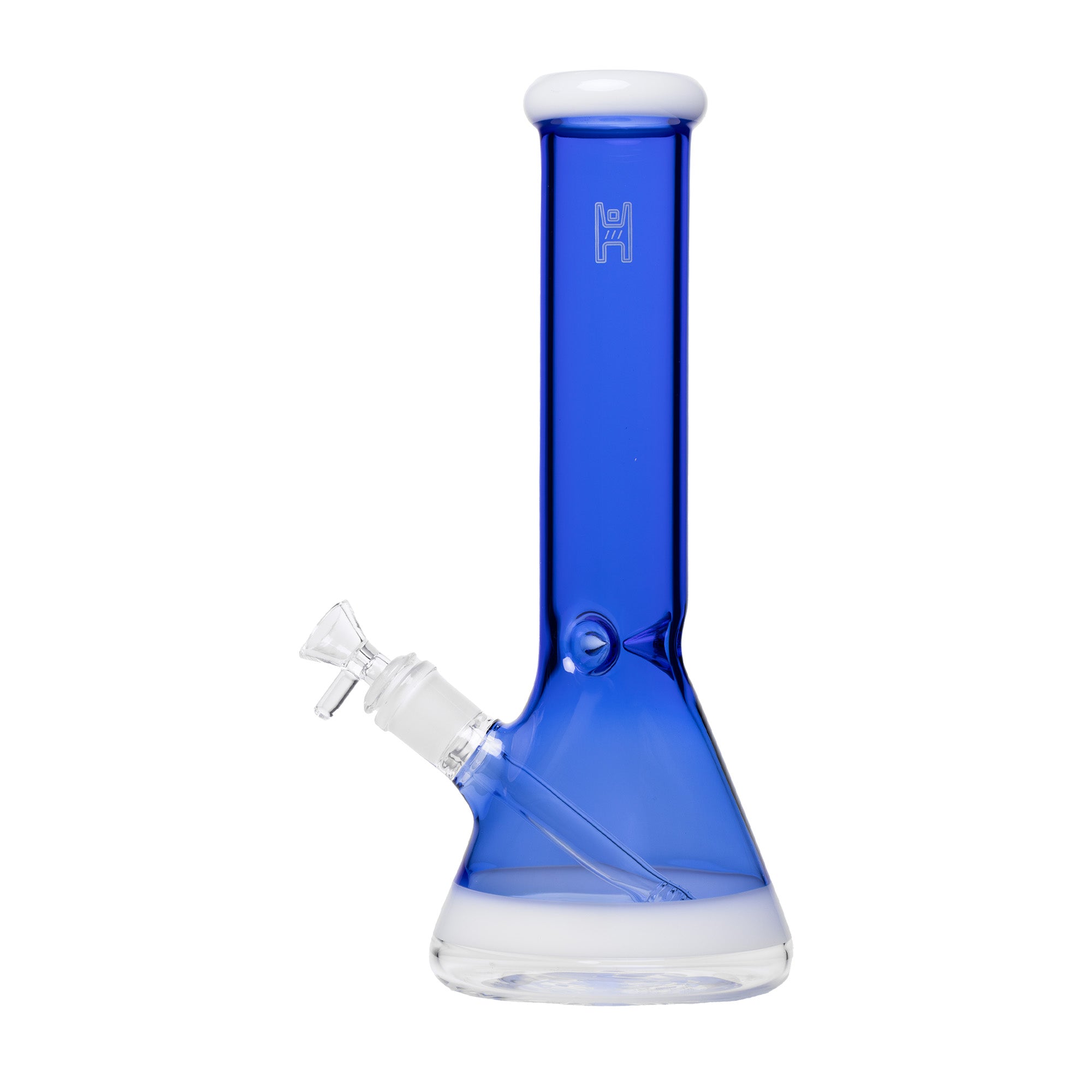 Human Grade 12" Beaker Water Pipe by Smoke Drop - view 3 | Buddy Brandz