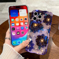 Cargar la imagen en la vista de la galería, Wave Blue Light Oil Painting Flower Phone Case Suitable for iPhone 11 12 13 14 15 Pro Max Small Fresh Phone Case Cover Casing by Buddy Brandz - view 70 | Buddy Brandz
