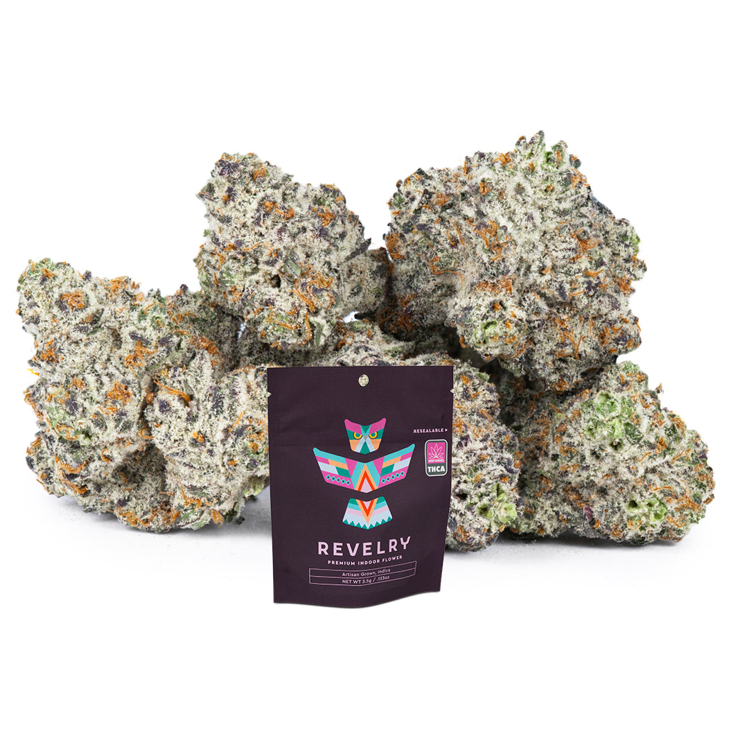 Revelry White Truffle THCA Flower (AAA Indoor) by Smoke Drop - view 2 | Buddy Brandz
