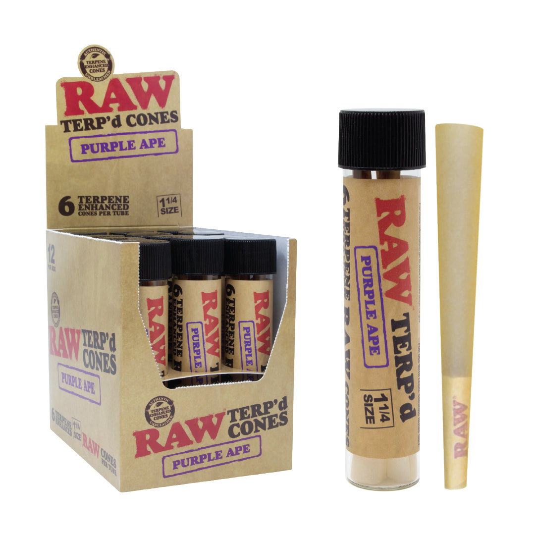 RAW Terp'd Cones by Smoke Drop - view 2 | Buddy Brandz