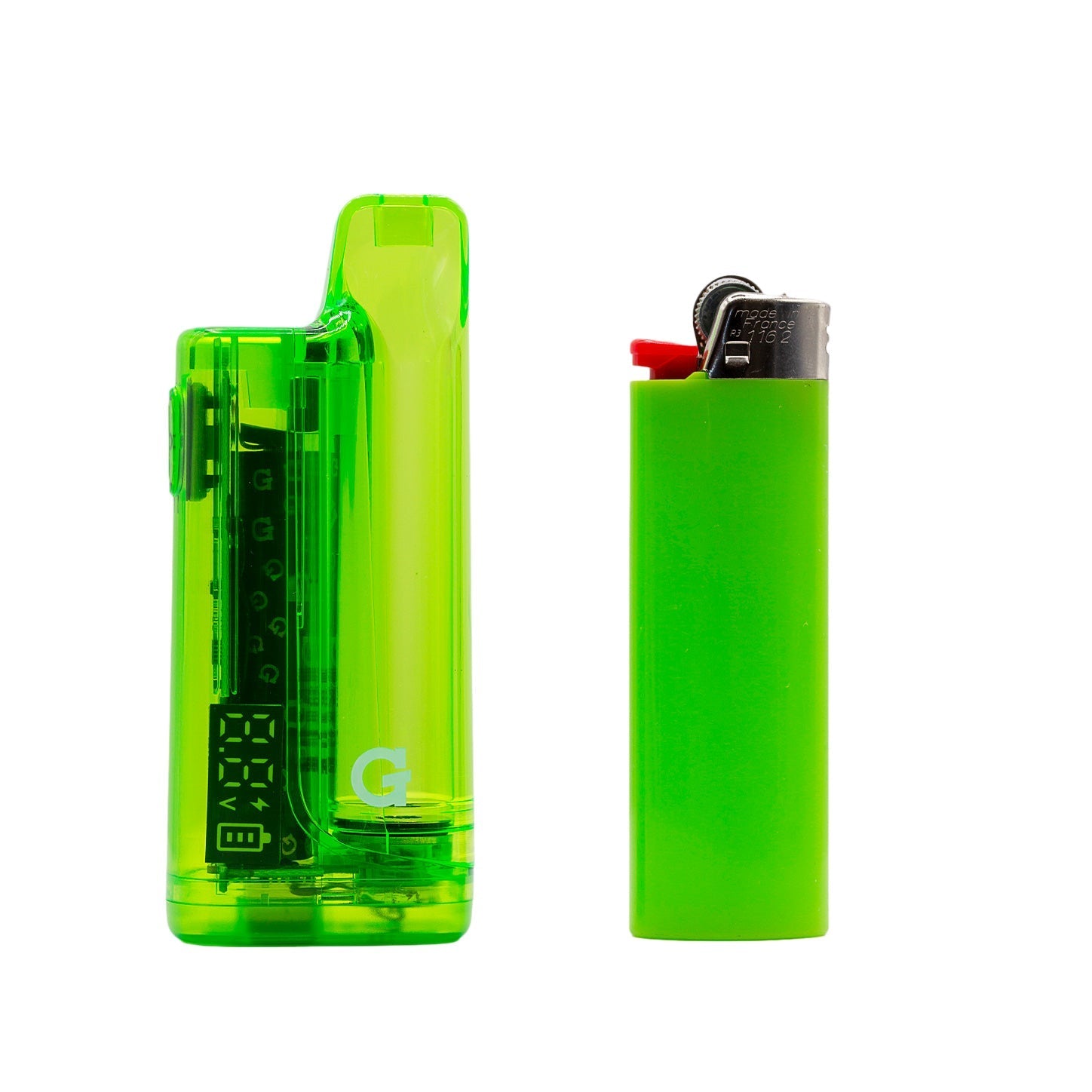G Pen Hydout 510 Battery - Neon Green Translucent by Smoke Drop - view 5 | Buddy Brandz
