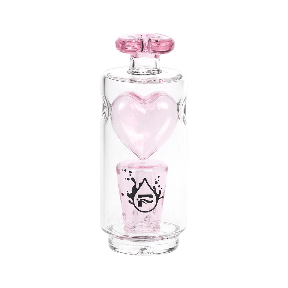 Pulsar Love Machine Puffco Peak/Pro Glass Bubbler Attachment - 4.75" by Smoke Drop - view 2 | Buddy Brandz