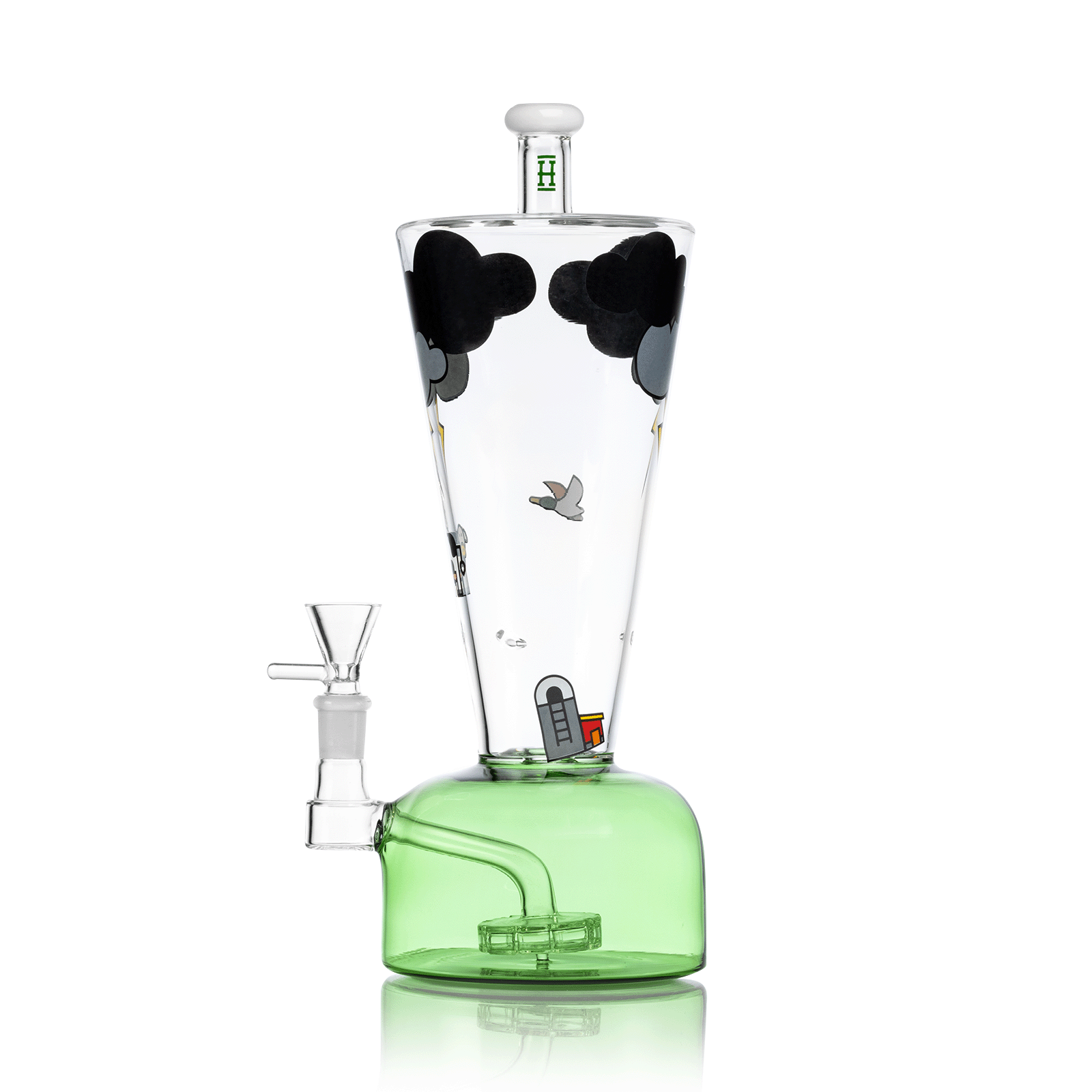 HEMPER - Tornado XL Bong 12.5" by Smoke Drop - view 3 | Buddy Brandz
