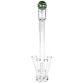Load image into Gallery viewer, Pulsar XXL Terp Slerp Quartz Banger Set w/ Side Funnels - 7" / 14mm M by Smoke Drop - view 3 | Buddy Brandz
