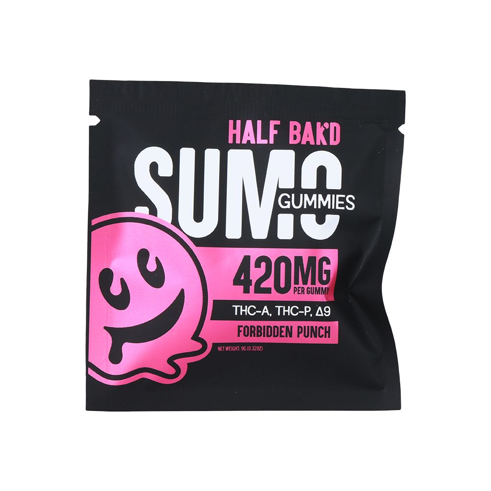 Half Bak'd Sumo THCA, THCP & D8 Gummies by Smoke Drop - view 6 | Buddy Brandz