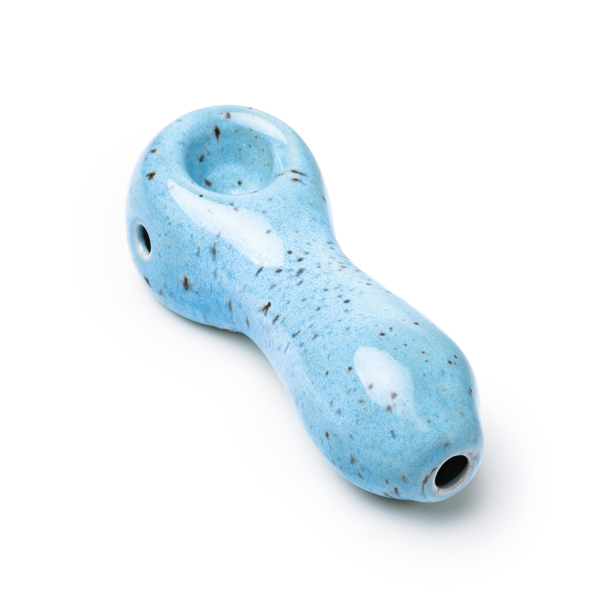 Stoned Potter Classic Spoon Ceramic Pipe by Smoke Drop - view 2 | Buddy Brandz