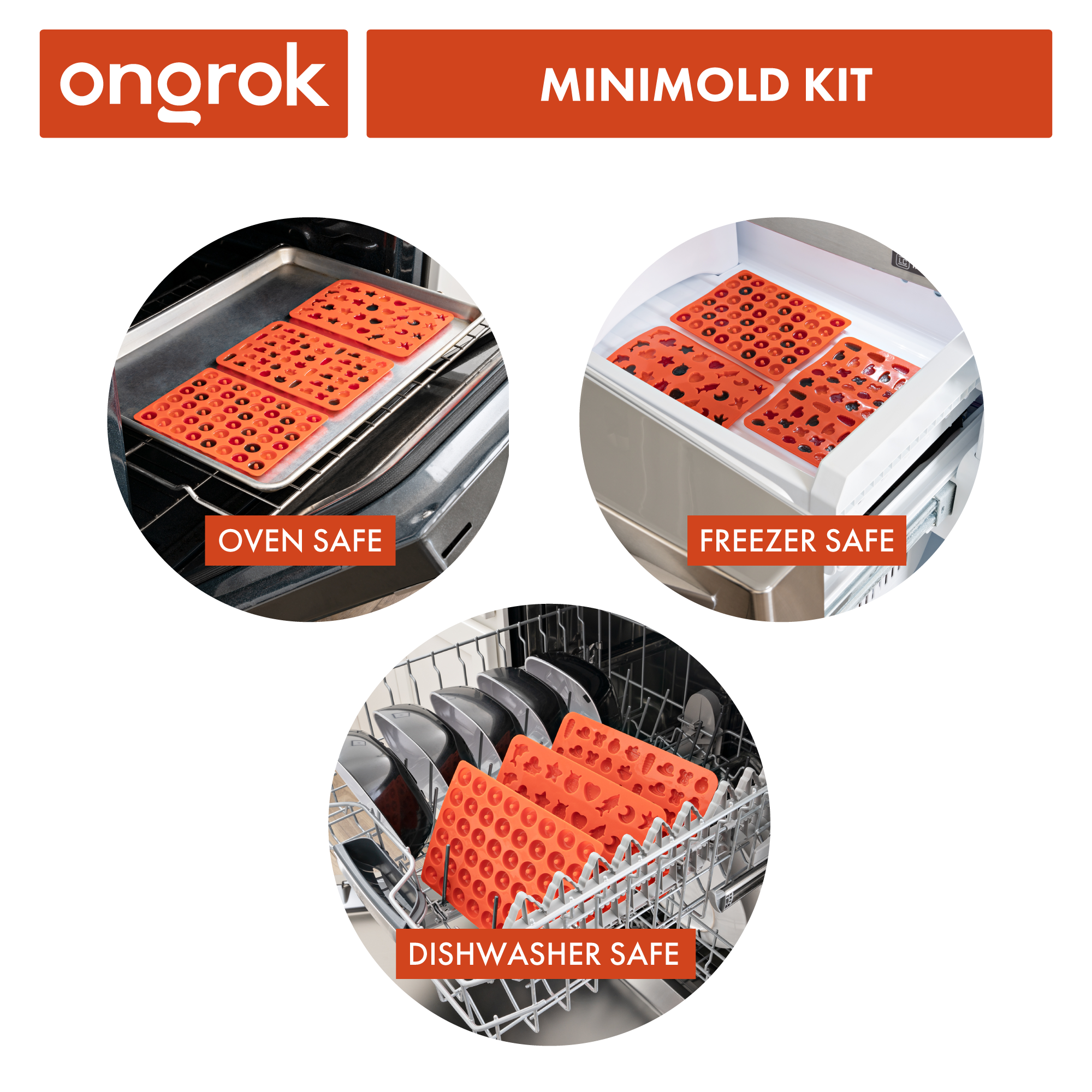 Ongrok Silicone Gummy Molds with Droppers by Smoke Drop - view 5 | Buddy Brandz