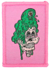 Vincent Gordon Melty Skelty Patch by Smoke Drop | Buddy Brandz