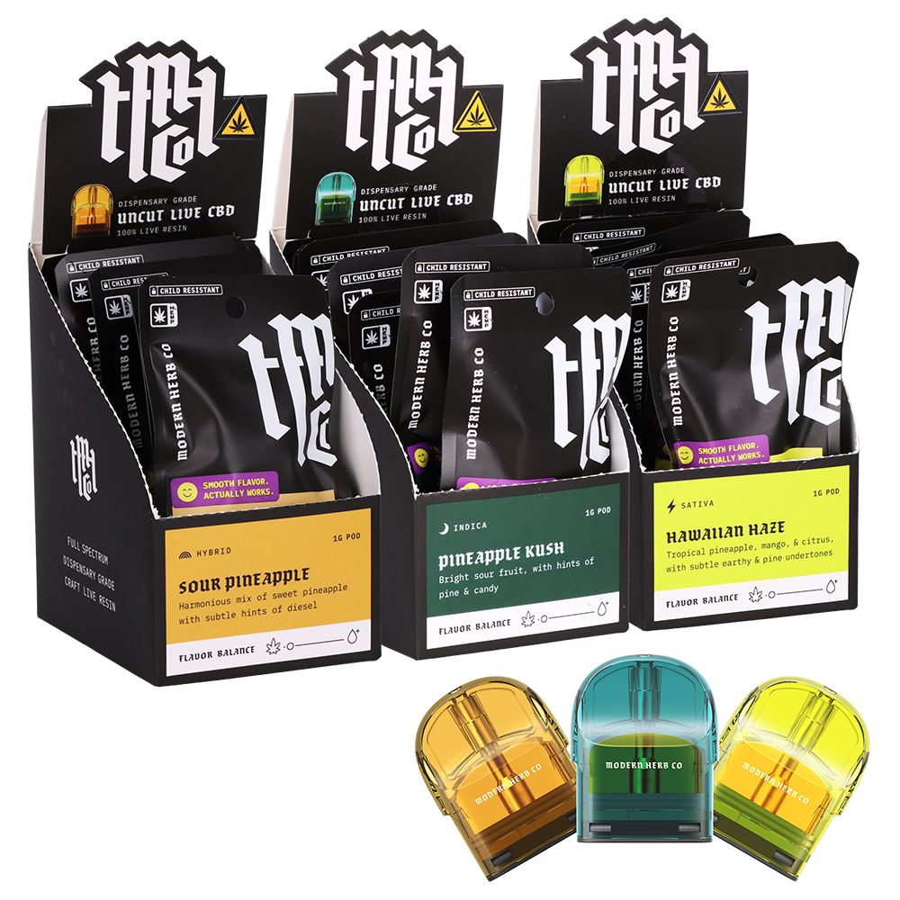 Modern Herb Co Live Uncut CBD Pod Refill | 1g by Smoke Drop | Buddy Brandz