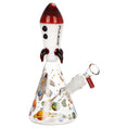 Laad de afbeelding in de Gallery-viewer, Pulsar Rocket Ship Glass Water Pipe - 7.75" / 14mm F
