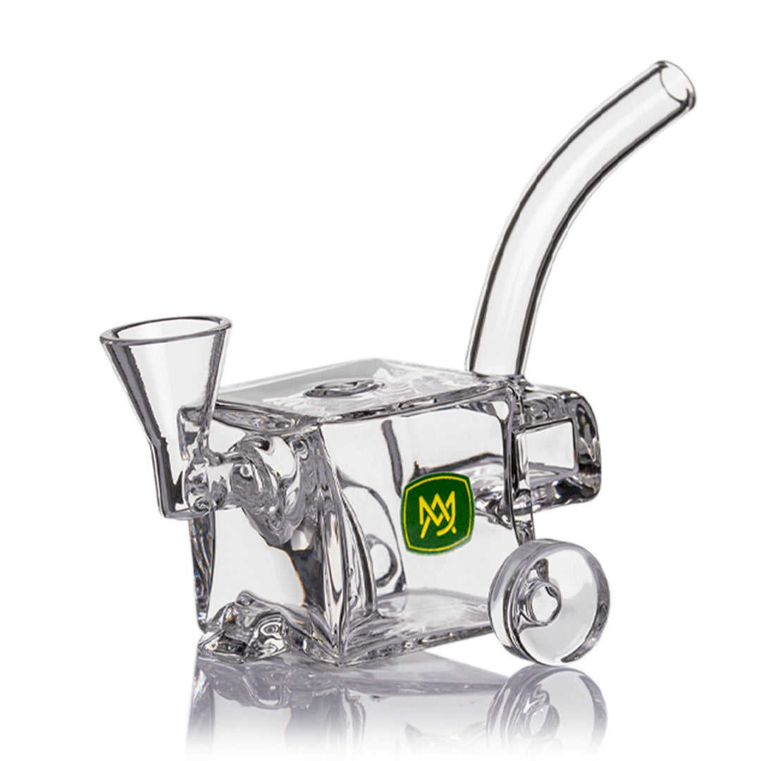 MJ Arsenal Woodchipper Blunt Bubbler by Smoke Drop - view 4 | Buddy Brandz