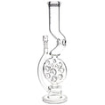 Laad de afbeelding in de Gallery-viewer, Pulsar Swiss Perc Kink Neck Glass Water Pipe - 18" / 14mm F
