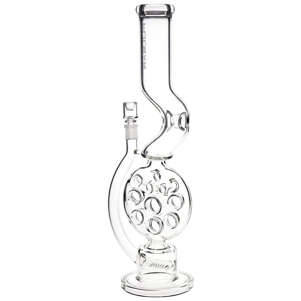 Pulsar Swiss Perc Kink Neck Glass Water Pipe - 18" / 14mm F