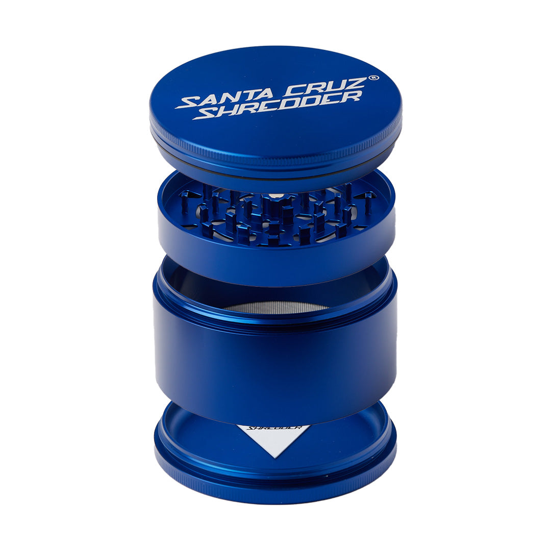 Santa Cruz Shredder Large 4-Piece Grinder by Smoke Drop - view 4 | Buddy Brandz